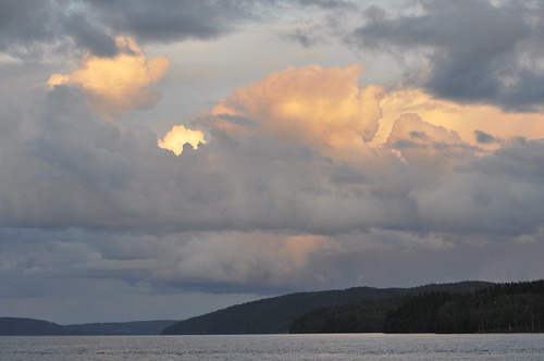 cloud lake sweden 2012 värmland moln fryken lysen lysén