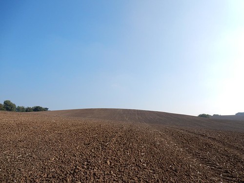 Big Field (ploughed) South Woodham Ferrers Circular Luckily it hadn't been raining.