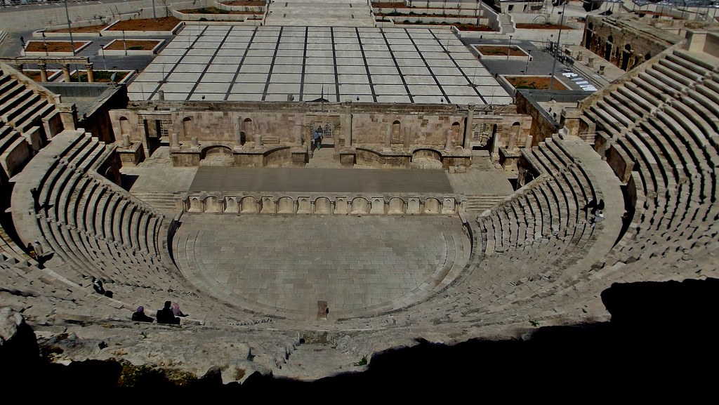 Roman Theatre in Amman, Jordan - March 2012
