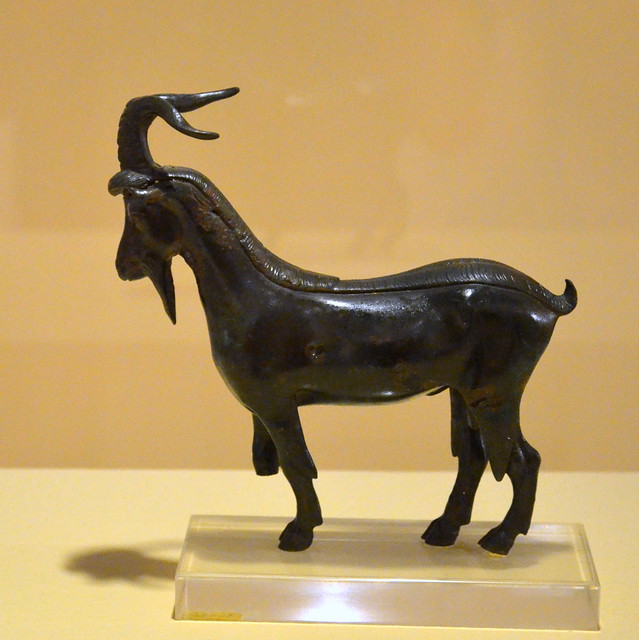 Bronze goat