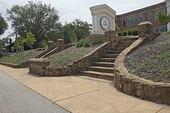 Front steps of Greenville Theological Presbyterian Seminary