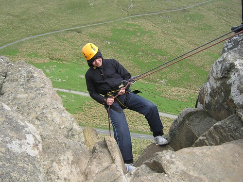 CCEL Students Abseiling