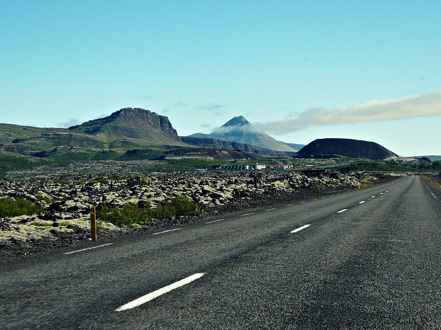 Volcanoes along the road