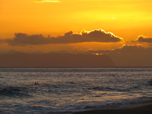 35 - Kekaha - Kekaha Beach - Niihau - Sunset