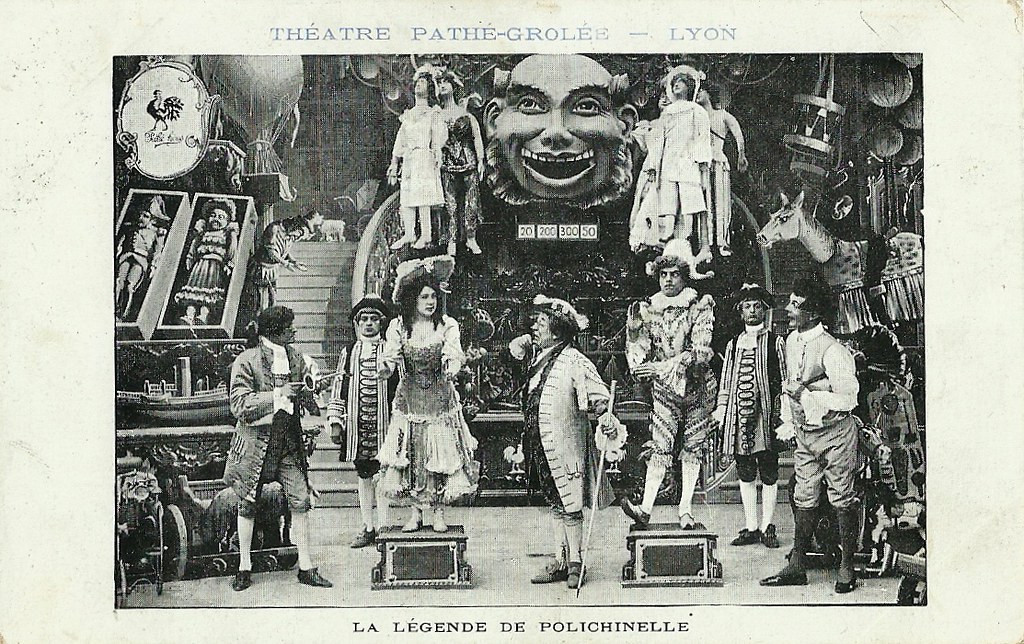 La légende de Polichinelle | French postcard for La légende … | Flickr