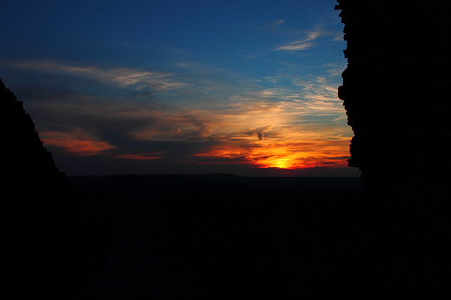 Wolfstein Sunset21June1217 by BlackburnD81, sunset castle fireinthesky wolfstein