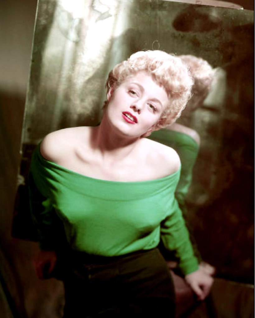 Shelley Winters, actress - 1950s , movies.