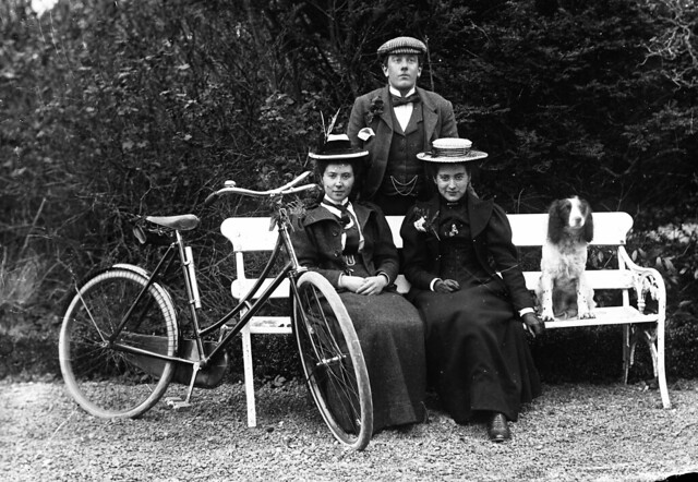 Victorian cycle and ladies!