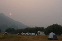 Sunrise at Fire Camp