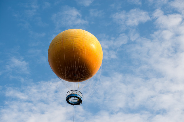 balloon sightseeing platform