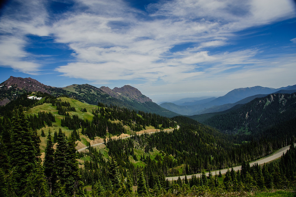 Hurricane Ridge Road | The last couple miles of Hurricane Ri… | Flickr