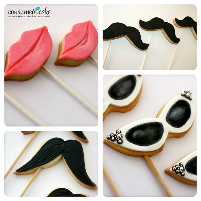 Photo Booth Cookie Props