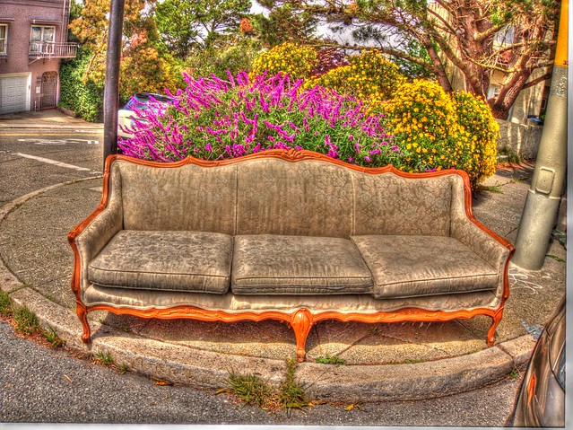 The Elegant Abandoned Haight/Ashbury Couch of Spring