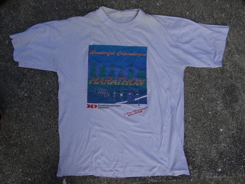 Copenhagen Marathon 1992 T-shirt | Mín T-skjúrta frá Copenha… | Flickr