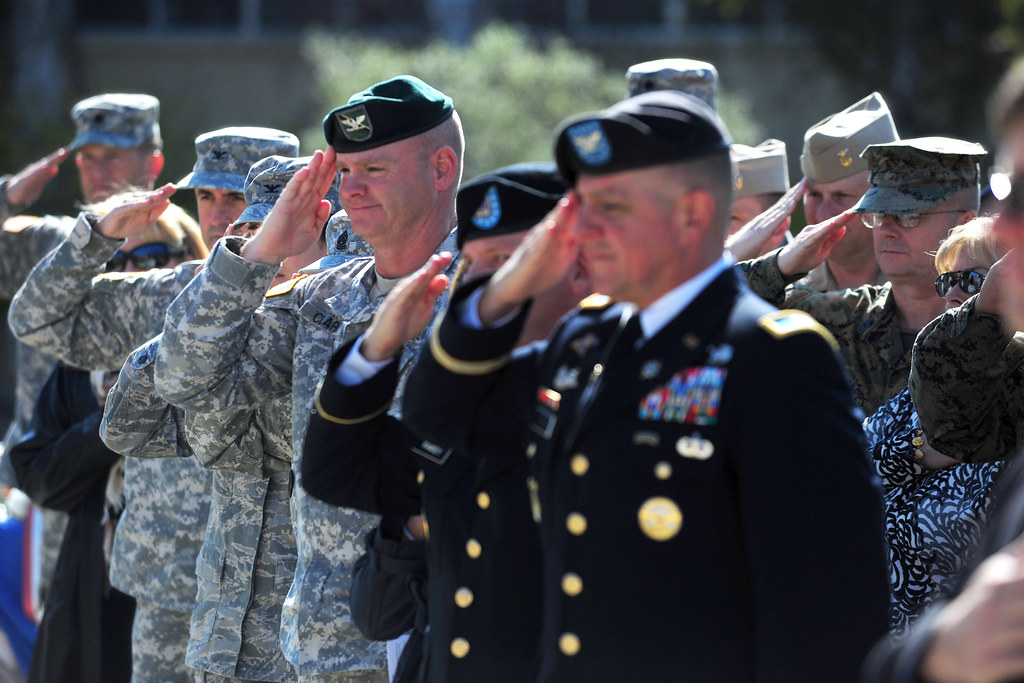 Veterans Day Ceremony | PRESIDIO OF MONTEREY, Calif. - A Vet… | Flickr