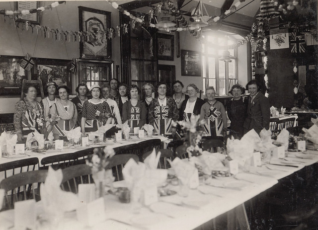 1935 silver jubilee celebrations, East Runton.