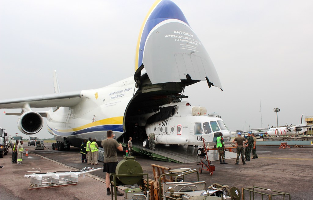 From Ukraine to DR Congo cargo plane An-124 "Ruslan" for U… | Flickr