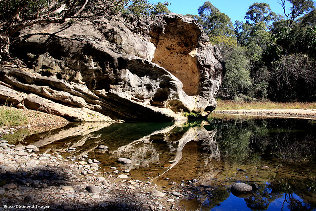Rockpool Reflections - Carnarvon Gorge, Queensland.