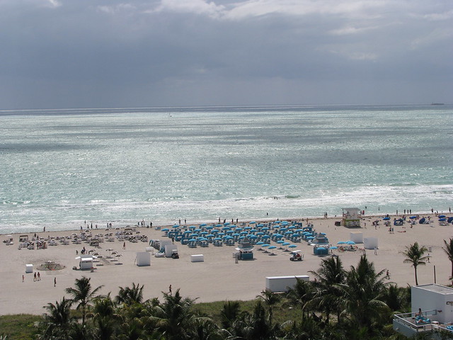 View from the Delano, Miami Beach