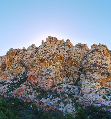 red rock sunrise rocks colorful desert nevada canyon