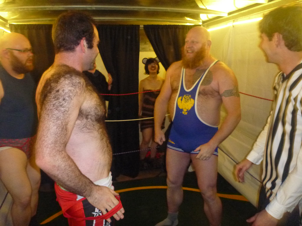 Bear Wrestling.