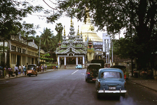 view from YMCA Rangoon