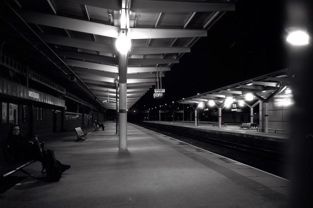waiting for the night train