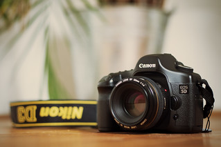 My Canon 5D + new Canon 50mm EF F1.4 Lens | by Random__Alex