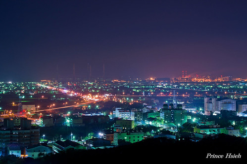 taiwan nightview 夜景 sigma70300mm 台中市 taichungcity 龍井 lungjing sonya850