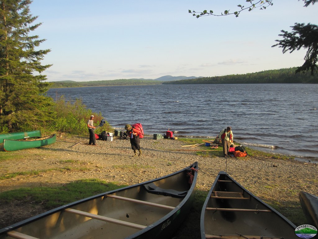 Making Camp Making camp on Long Lake, Allagash, Maine