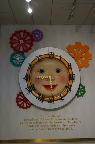 Clock face at FAO Schwarz | by RoadTripMemories