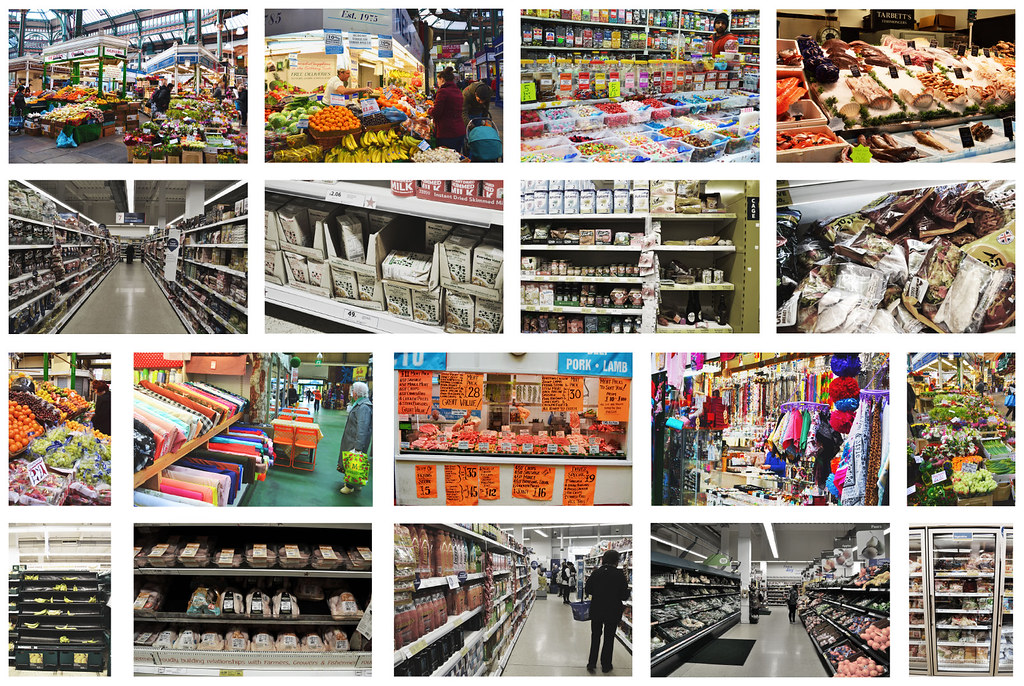 Market vs Supermarket by Kathryn Bowers | Northumbria Geography | Flickr