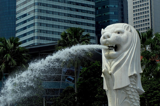 The Merlion - Singapore's mascot