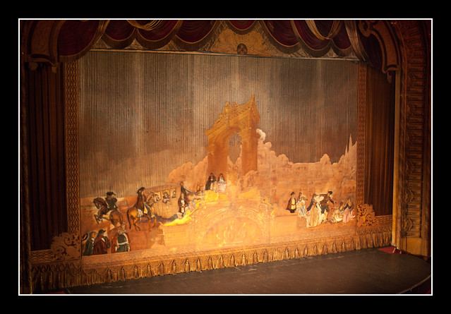 Stage Curtain - Los Angeles Theatre