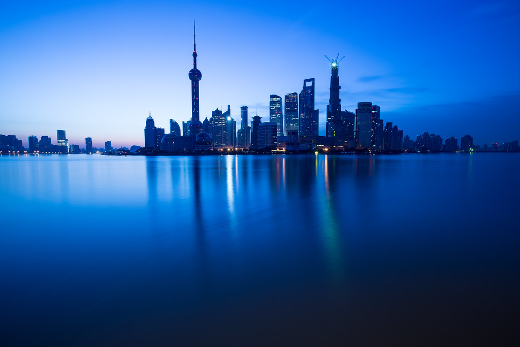 Shanghai: Pudong Skyline | Taken from the Bund during sunris… | Flickr