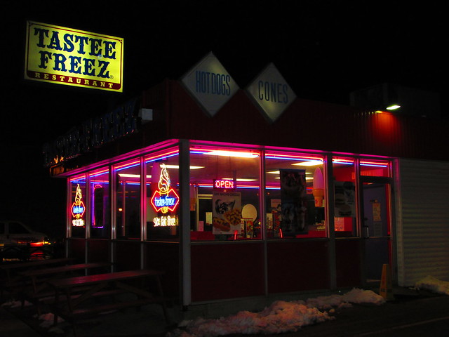 Tastee Freeze. 9348 South Roberts Road. Hickory Hills Illinois. March 2015.