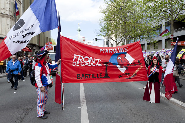 Front de Gauche Demonstration for a 6th Republic -  05May13 - Paris (France) - 03