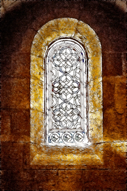 Stained Glass Cloister Window-Artwork 6-0 F LR 6-9-13 J050