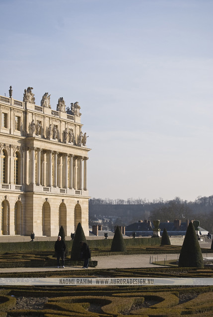 Palace of Versailles - view of gardens