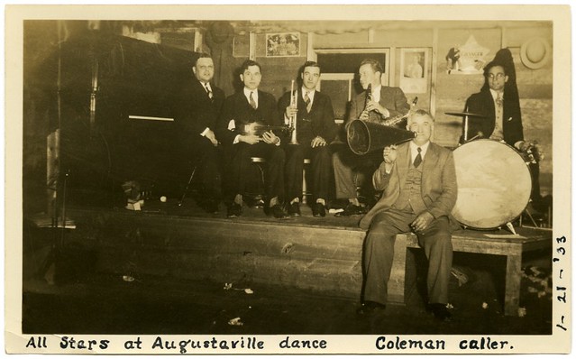 All Stars at Augustaville Dance, Jan. 21, 1933