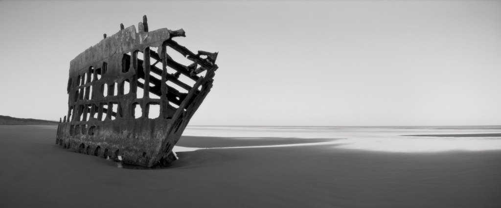 The Wreck of the Peter Iredale, Oregon Coast