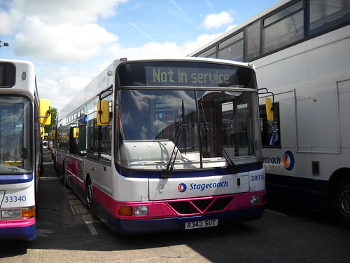 Stagecoach - 28978 R343SUT - Scania L113 CRL - Wright Axcess Ultralow | by Peter Steel