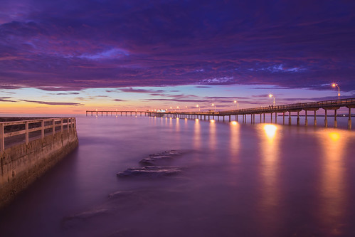 ocean california longexposure sunset sky clouds sunrise pier nightscape oceanbeach hdr flickrandroidapp:filter=none