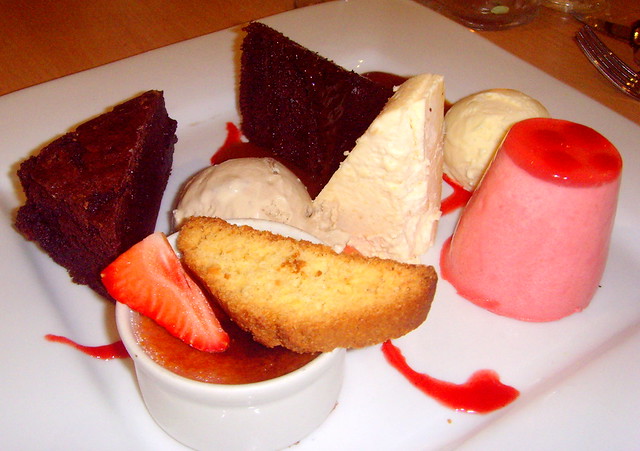 Selection of Desserts for Two at The Sparling, Preston