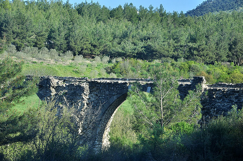 türkiye aqueduct turquie türkei tr izmir turchia kınık egebölgesi asartepe karaosmanoğlusukemeri bağalanköyü