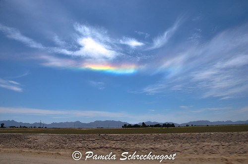 arizona clouds rainbow circumhorizonarc firerainbow pamelaschreckengost pamschreckcom ©2013pamelaschreckengost weltonarizona