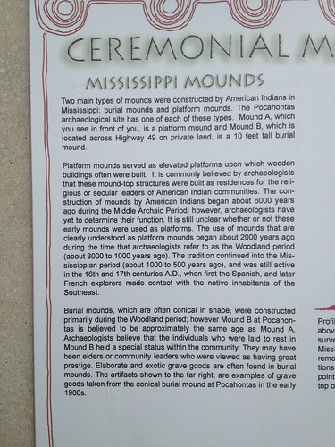 mississippi pocahontas mounds