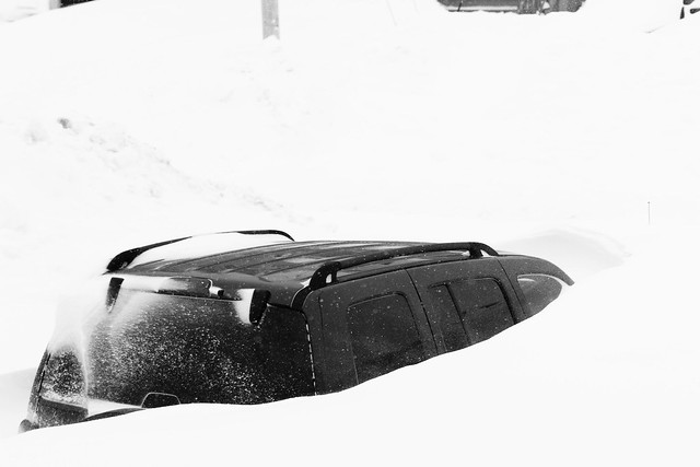 Snowed-in Vehicle