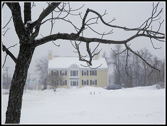 Snow Storm In Chelmsford, MA. On February 14, 2015 - Photo And Editing by STEVEN CHATEAUNEUF