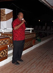 IMG_3077 Mr. John Wasi, Solomon Islands Ministry of Culture and Tourism